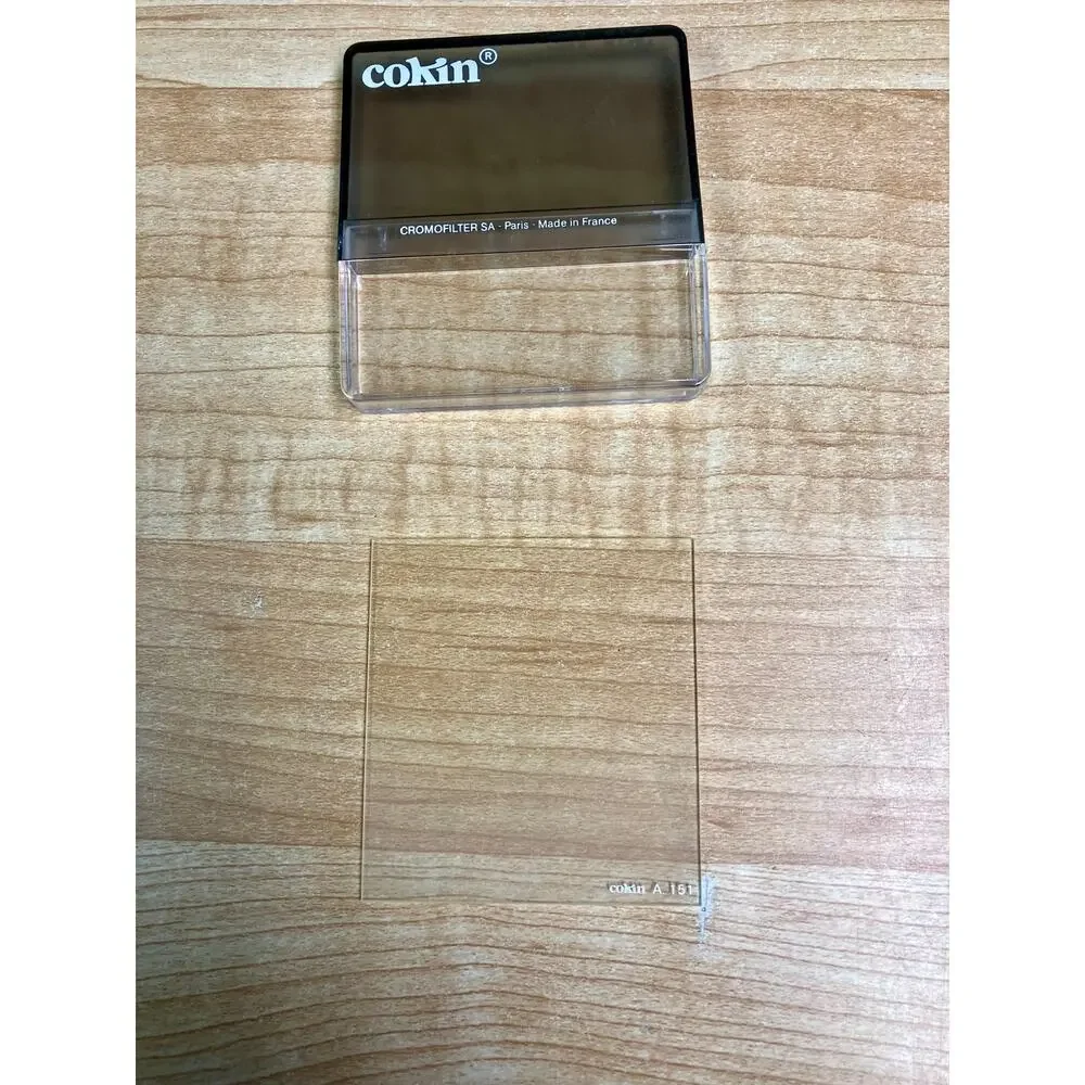 Cokin Filters, Filter Holder and Tiffen 55 SR Polarizer Lens.